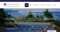 Desktop Screenshot of iisfinancial.com