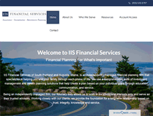 Tablet Screenshot of iisfinancial.com